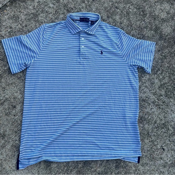 Polo Ralph Lauren Other - Polo by Ralph Lauren Blue Striped Polo Shirt